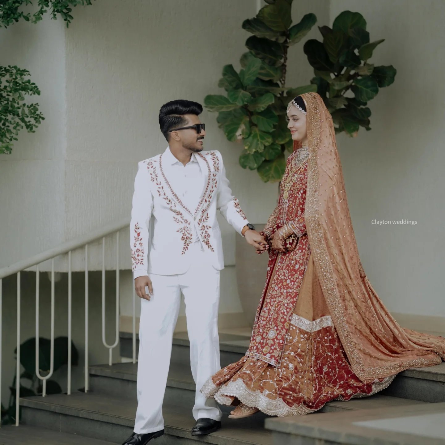 Bride in a Patola double-ikat silk saree in a bridal setting